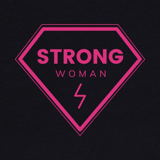 STRONG WOMAN by TheBlobBrush